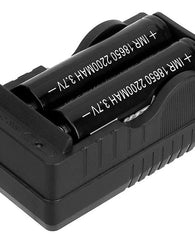 Cargador De Pila Bateria 18650 De Pared Doble