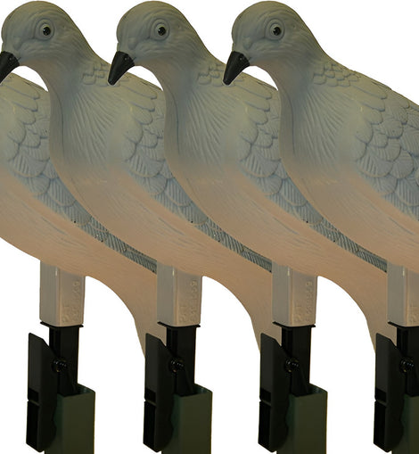 Decoy Paloma Caceria Realismo Combo O Kit Con 4 Señuelos