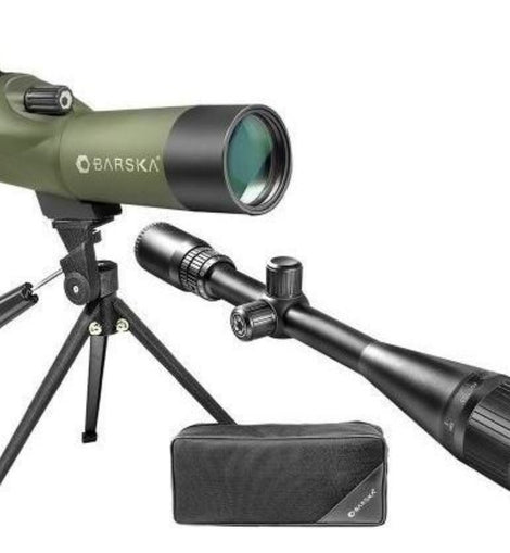 Mira Telescopica Y Telescopio Profesional Rifle Tiro Caza Ki