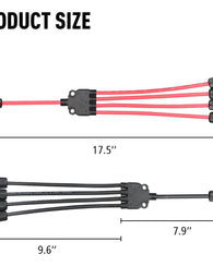 Cable Conector Paneles Solares Acoplador Union Hembra Y Mach