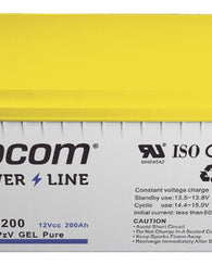 Epcom Powerline Pg12200 Batería De Gel Puro Opzv 2 V 200 Ah