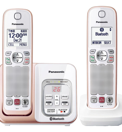 Teléfonos Inalambricos Conexion A Celular Y Bluetooth Panaso