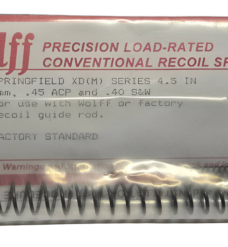 Resorte De Retroceso Para Springfield Xd M Recoil Spring 4.5