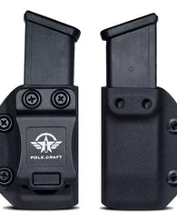 Funda Porta Cargador Para Glock 17 19 25 26 Kydex Iwb/Owb