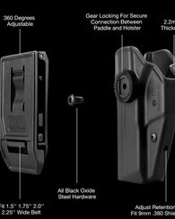 Funda Iwb Kydex Bodyguard 380 Con Láser Ct Oculta Interna