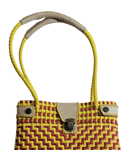 Bolsa Artesanal Originales Tejido A Mano Dama Bolso Tote Bag