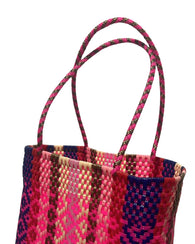 Bolso Artesanal Hecho De Plastico A Mano Tote Bag Bolsa Dama