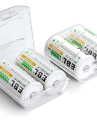 Baterías Recargables Ebl Ultra Pro Ni-mh 10,000 Mah Tamaño D