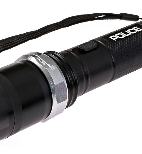 Lampara O Linterna Tactica Police Swat Recargable Led Swat