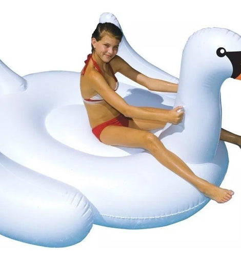 Cisne Flotador Alberca Mar Gigante 1.93 Metros Playa Piscina