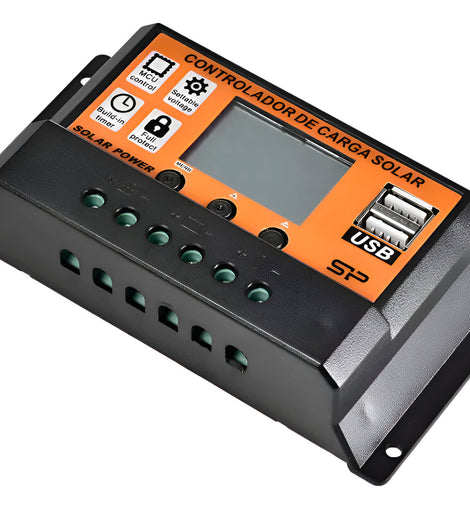 Controlador Regulador De Panel Solar Mppt 100a 12v/24v Us
