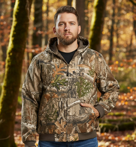 Chamarra Caceria Camo Camouflage Camuflaje Tiro Campo Pesca