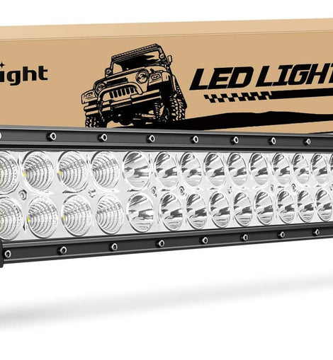 Barra Led 22  120w 4x4 Faro Moto Lancha Jeep Cuatrimoto Atv