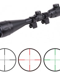 Mira Telescopica Center Point 6-20 X 50mm Para Rifle Anillet