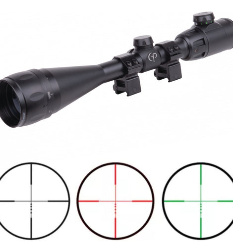 Mira Telescopica Center Point 6-20 X 50mm Para Rifle Anillet