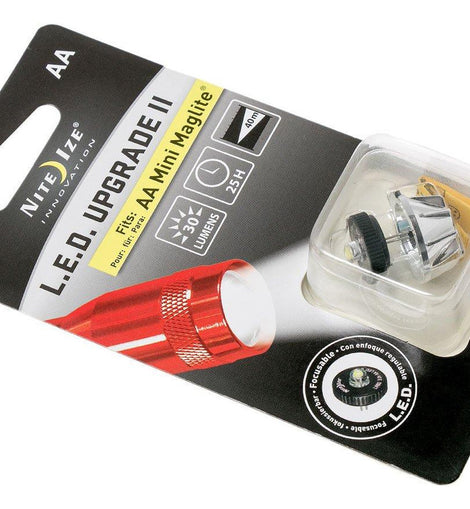 Foco Led Reemplazo Upgrade Lamparas Mini Maglite Baterias Aa