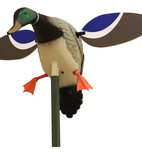 Decoy O Señuelo Pato Motorizado Giratorio Mallard Drake