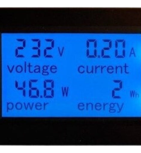 Medidor Solar Paneles A C Kw Volts Amps Mc4 Voltímetro