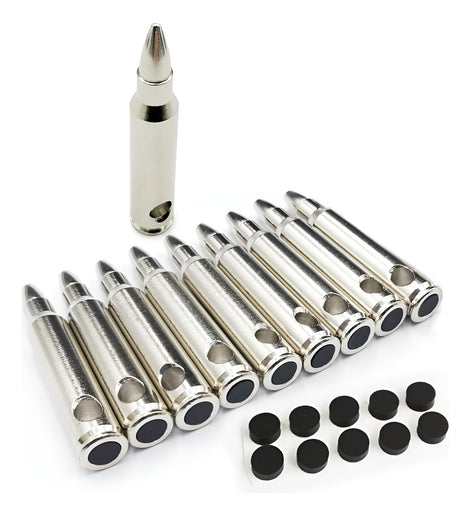 Cartucho 10pz Snap Caps  223 Rem Bala Practica Rifle Metal