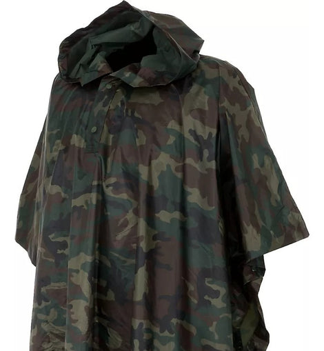 Poncho O Manga Impermeable Camo Militar Tactico Lluvia Camuf