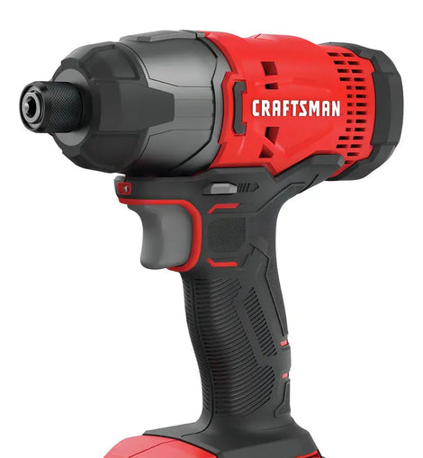 Atornillador De Impacto Craftsman® Inalámbrico 20 V Max Color Rojo