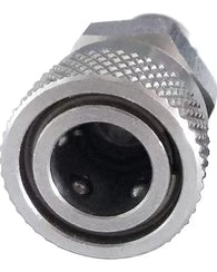 Adaptador Pcp Paintball 8mm Hembra - 1/8  Bspp Macho Acero