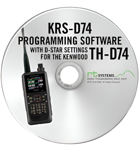 Software Programación Rt Systems Krs-d74 Usb Kenwood Th-d74