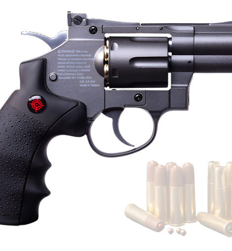 Revólver De Co2 Semiautomático Crosman Airsoft