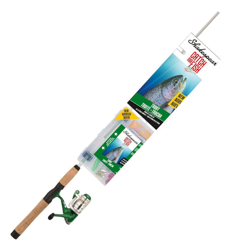 Combo Caña De Pescar Y Carrete Shakespeare 6 Pies Dulce Sala