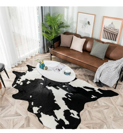 Tapete De Piel De Vaca Alfombra Piel Para Sala Gigante Cuero
