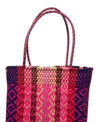 Bolso Artesanal Hecho De Plastico A Mano Tote Bag Bolsa Dama
