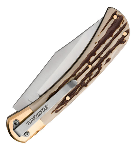 Navaja Grande Plegable Winchester Cuchillo De Coleccion Lujo