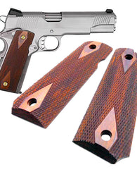 Empuñaduras Grips O Cachas Colt 1911 Madera 38 & 45 Original