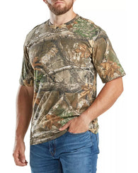 Playera Camo Camuflaje Caceria Manga Corta Camping Realtree