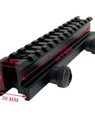 Levantador Para Riel Picatinny De 20 Mm Riser Carabina Ar