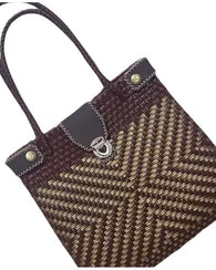 Bolsa  Artesanal Toquilla Hecha A Mano Tote Bag Corazon