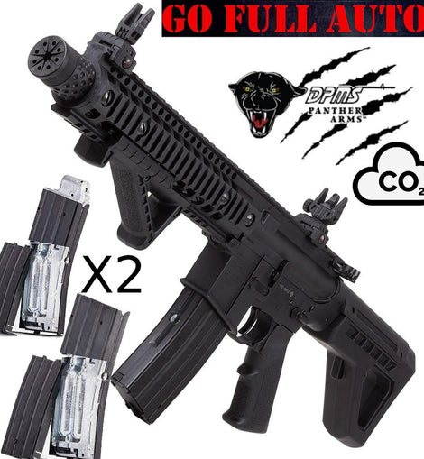 Rifle Postas Panther Dpms Sbr Full Automatico Co2 Crosman Ai