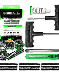 Kit Para Parchar Repara Neumáticos Llanta Moto Rzr Auto Bici