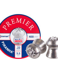 Balines Crosman Premier Piranha Punta Hueca .22 Calibre