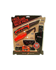 Set Cuchillos Real Avid Para Caza Camping Navaja Pesca Cacer
