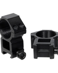 Monturas Anilletas Riel 20mm Mira Telescopica Tubo 1  Pulgad