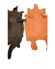 Cuero O Piel Exotico Panza De Caiman Cartera Bolsa Artesania