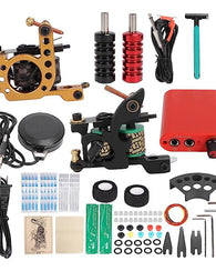 Kit Tatuar Completo Principiantes Tattoo Tatuaje Maquina Bob