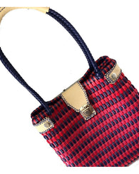 Bolso Artesanal De Toquilla Tejido A Mano Autentico