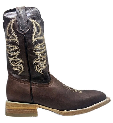 Bota Vaquera Charro Caballero En Piel Genuina El Cazador