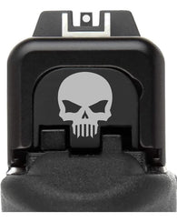 Cubierta Trasera Tapa Slide Glock Calavera Tapon Pistola
