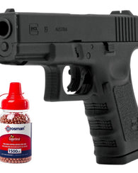 Municiones + Pistola Glock 19 Gen 3 Bbs Co2 Balines Cal 4.5