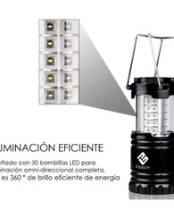 Linterna Portatil Led Ultra Brillante Campismo Farol