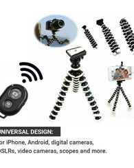 Trípode Grande Con Soporte Flexible Para iPhone Gopro Cámara