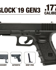 Pistola Umarex Glock 19 Gen.3 Postas Cal.177
